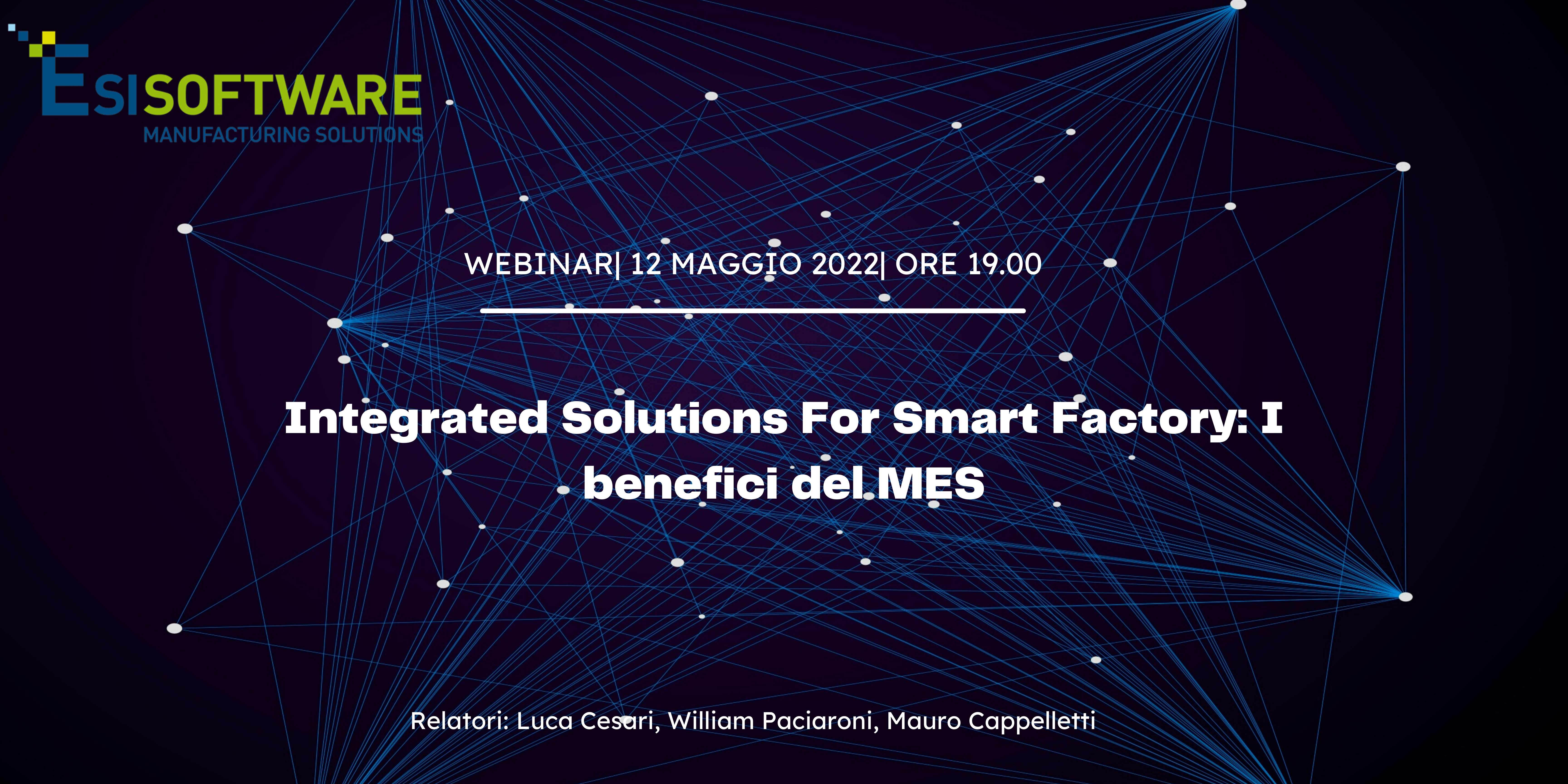 Integrated Solutions for Smart Factory: I benefici del MES 01